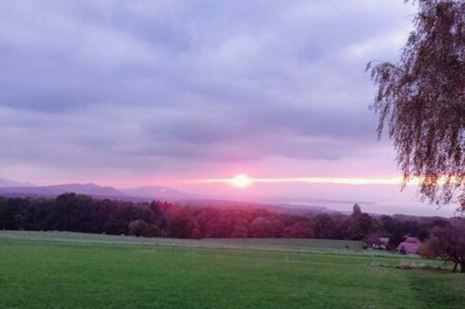 VUE DEPUIS RUE DES HERMONES  CHAMPANGES